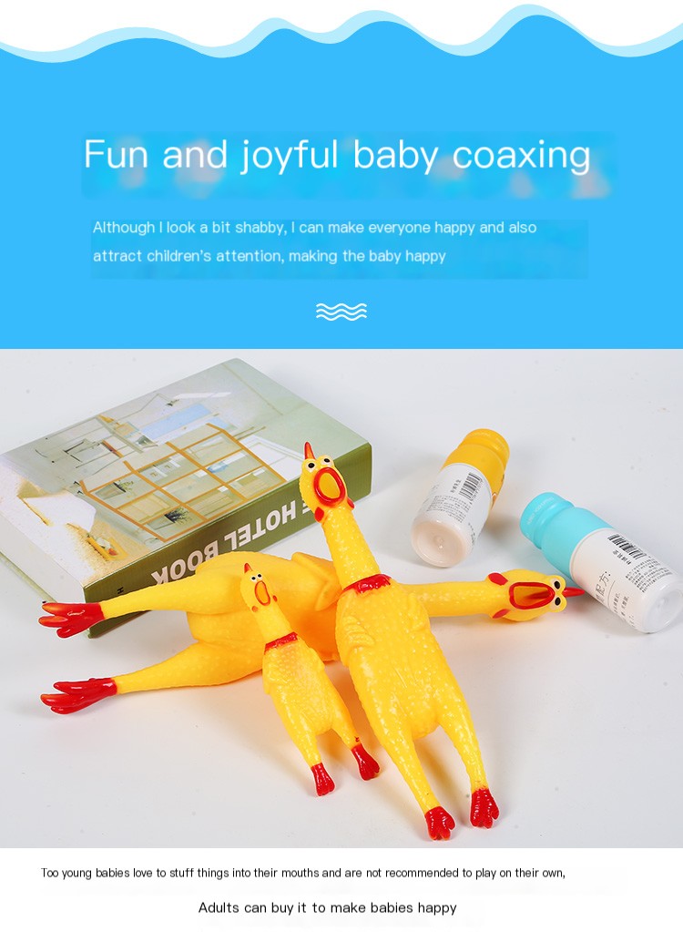 Squawk Chicken Gag Toy