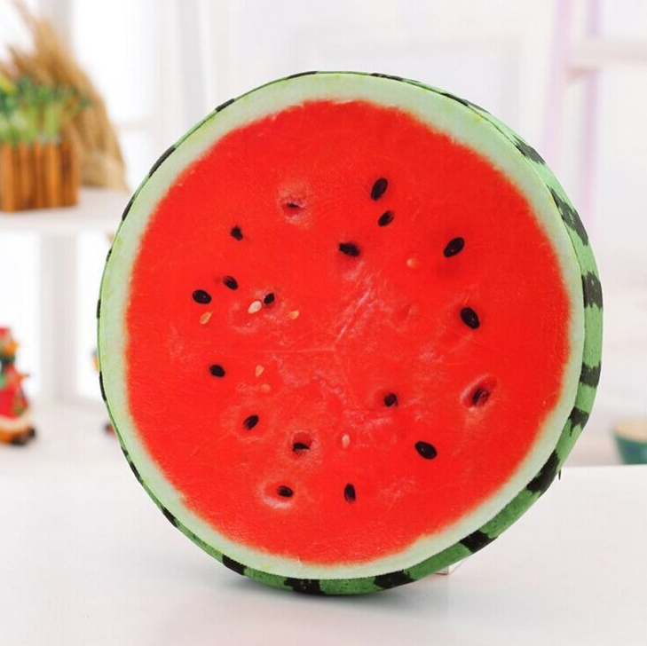 3D Vibrant Fruit Plush Cushions